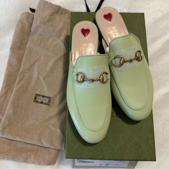 Gucci Leather Mules - Picture 1 of 7
